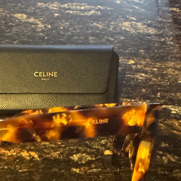 Celine Brown Tortoise Sunglasses - Picture 2 of 5